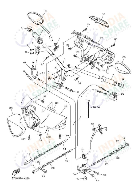 STEERING HANDLE & CABLE